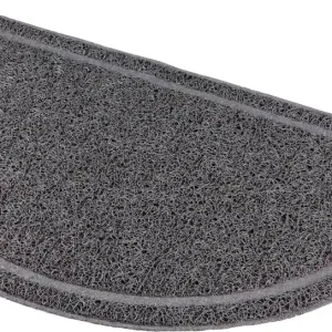 TRIXIE Vorlegematte PVC halbrund 59 x 35 Centimeter anthrazit Top-Seller